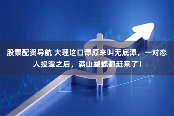 股票配资导航 大理这口潭原来叫无底潭，一对恋人投潭之后，满山蝴蝶都赶来了！